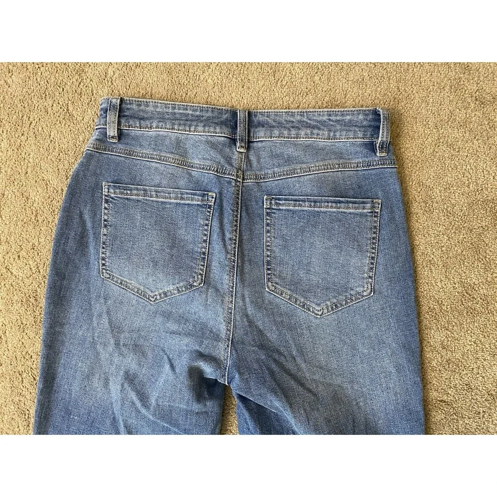 Molly Yeh Double Knee Patch Farmcore Jeans Women’s Size 6
